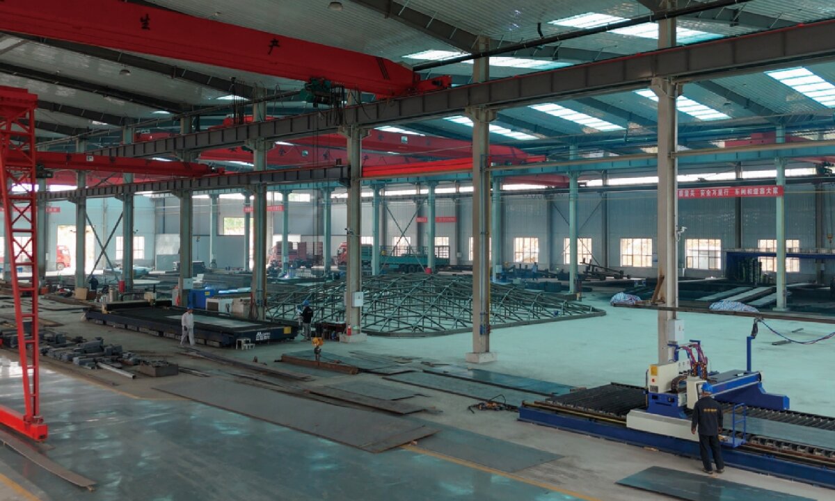 信橋鋼結(jié)構(gòu)：20000W激光切割機(jī)等大型設(shè)備彰顯實(shí)力！(圖2)